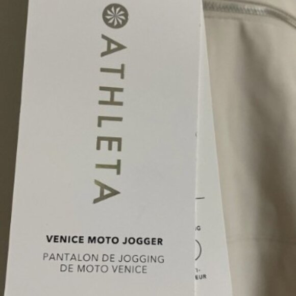 Athleta Venice Moto Jogger Pants Womens 3x Retail $109 | Plus Size Jogger - Picture 2 of 5